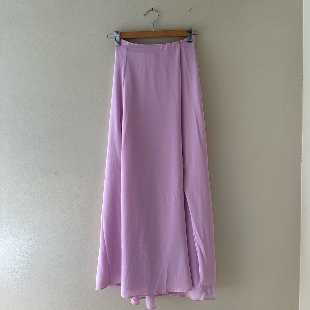 Abercrombie & Fitch Pink Midi Skirt